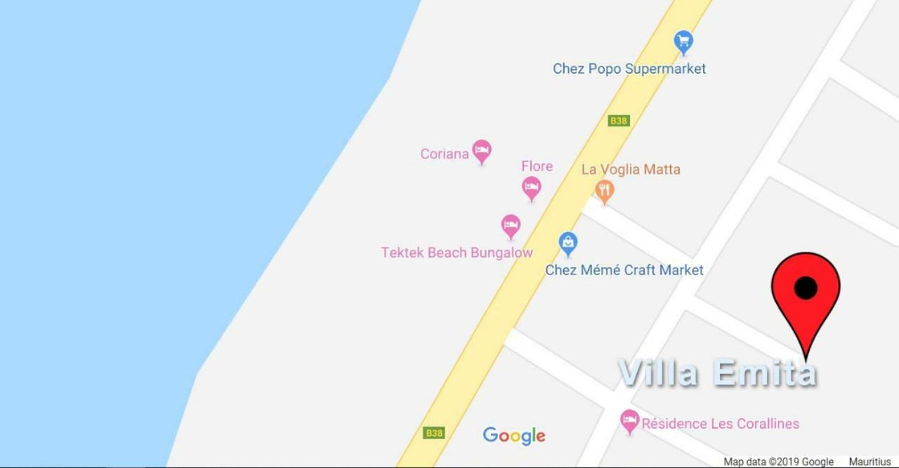 Villa Emita Trou aux Biches Beach Appartement Exterior foto